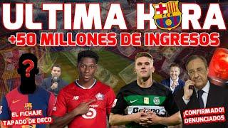  ÚLTIMA HORA BARÇA GYOKERES Y JONATHAN DAVID  CONFIRMADO DENUNCIA SUPERLIGA  +50 MILLONES