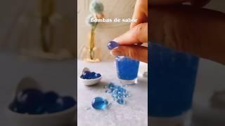  Bombas explosivas de sabor! Explotan  al apretarlas. Las puedes hacer de muchísimos sabores.