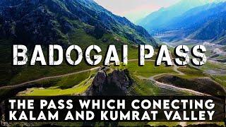 Badogai pass || Drone Shots || Swat valley || Vguide Tours