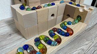 Marble Run ASMRCuboro & HABA Slope 4-stage course