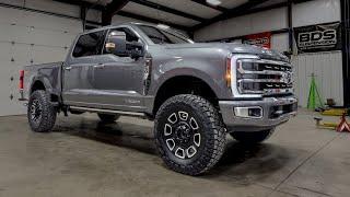 2024 f250 with 3inch BDSlift on 37s