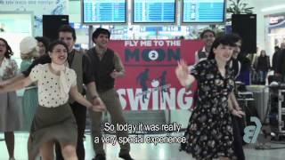 Οι Athens Lindy Hop στο Αεροδρόμιο της Αθήνας