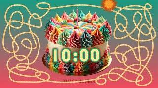 10 Minute  Birthday Cake Timer Bomb 