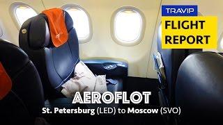 Aeroflot Review: St. Petersburg to Moscow