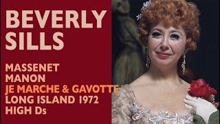 Beverly Sills proves (live with piano) she is a dazzling Manon