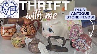 SCORE! Finding High Profit Vintage Decor and Collectibles! | Thrift with Me | Reseller Community