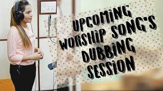 YESHU DA MASSAH || COMING SOON || JOYFUL MOMENTS OF THIS NEW WORSHIP SONG'S DUBBING SESSION