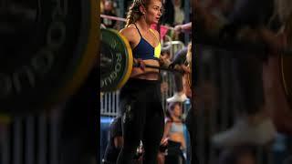 CrossFit Athlete, Kyra Milligan, Cleans @TheWodapalooza WZA 2023