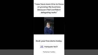 "I now have more time to focus on growing the business because I feel confident delegating tasks"