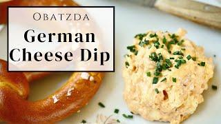 Authentic German Beer Cheese Dip | Obatzda