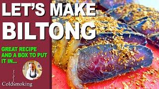 5 DAY Biltong - Full Tutorial - PLUS Building a Biltong BOX