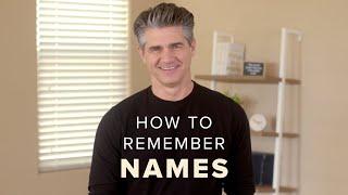 The Deeper Reason Why We Can’t Remember People’s Names