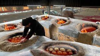 How big and delicious samosa l National food of Uzbekistan