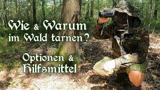 TARNUNG im Wald - warum? Welche Hilfsmittel nutzen? Tipps & Tricks