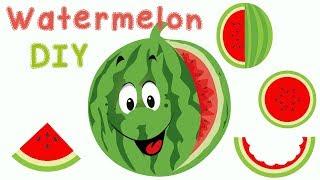 Watermelon Summer Fruits Compilation | Pineapple Easy Crafts