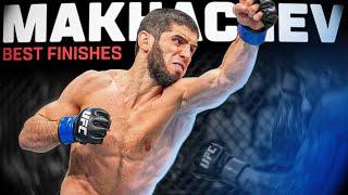 Give Me Brock Lesnar!  | Islam Makhachev's Best Finishes | UFC 302