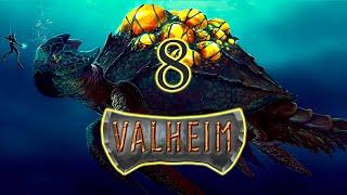 Valheim Прохождение, Способы поимки и убийства морского чудовища, левиафан, хитин!