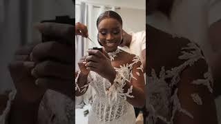 Bride did her wedding makeup herself and this happened 