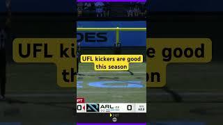 UFL kickers are good this season #football #kickers #Ufl