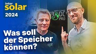 Solaranlage mit Speicher sind bald nur noch mit EMS sinnvoll. Dr. A. Piepenbrink im Interview!