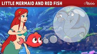 Little Mermaid And Red Fish ‍️ | Bedtime Stories for Kids in English | Fairy Tales