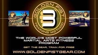 Golden Fist ™ Training Method (Session 3) - Basic Strikes & Kicks, Qi Gong, Stance & Breath Training