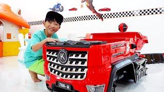 Power Wheels Car Toy Assembly Excavator Truck Toys Activity for Children