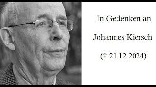 Johannes Kiersch (1935-2024): Die Erkenntnislehre Rudolf Steiners