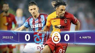 Trabzonspor - Galatasaray (0-0) Highlights/Özet | Spor Toto Süper Lig - 2022/23