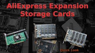 AliExpress. Storage SSD/HDD/M.2 Expansion Cards.