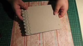 Mini chipboard album