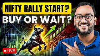 Nifty: Time to Buy Now ? | Live Analysis Nifty | Crypto Bitcoin | Investographer