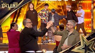 Win the GOLDEN BUZZER with their incredible mastery of BEATBOX| Auditions 3| Spain's Got Talent 2024