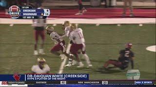 Hype 5 Sports: Creekside DB Daiquan White can expect more college offers with versatile skillset