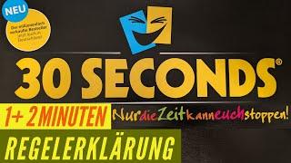 30 Seconds Regeln Anleitung Regelvideo Erklärung Partyspiel Ratespiel