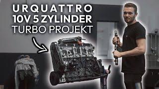 URQUATTRO 10V 5 Zylinder Turbo Projektstart - Der Motor - LCE Performance