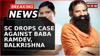 Breaking News: Mega Relief For Baba Ramdev & Balkrishna As SC Closes Contempt Case, Accepts Apology