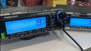 Is this the most advanced CB Radio ever? President Washington AM FM SSB 10 Meter Radio