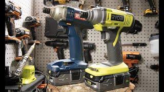 Ryobi Blue vs Green