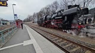 Sonderzüge zur Bergparade Schwarzenberg am 14.12.2024