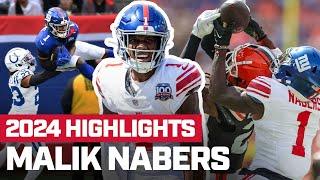 Malik Nabers Highlights: EVERY First Down & Touchdown from Rookie Season  | New York Giants