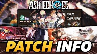 New Waifu Incoming! Patch 1.1 Details! [Ash Echoes]