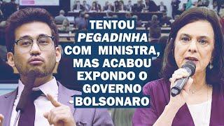 "EU FIQUEI PERPLEXA, DEPUTADO KIM", DISSE A MINISTRA NÍSIA TRINDADE | Cortes 247