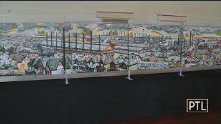 Artist Johno Prascak Unveils Newest Work Of Art At Schoolhouse Arts & History Center