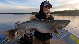 Fishing For Giant Lake Trout in Northern Saskatchewan!