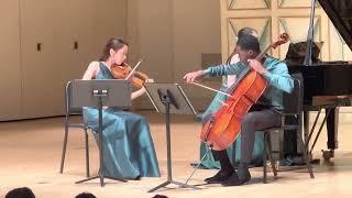 Magnolia Piano Trio, Brahms Piano Trio No 1 in B major, Op 8  I  Allegro con brio