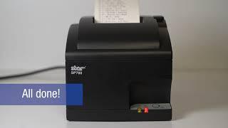 SP700 Series Printer Self-Test | Star Micronics Impact Printer Guide