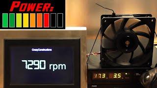  7500rpm PC Fan overclocked to ??? - Over the Limit / Overvoltage