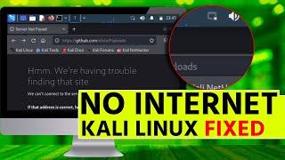 Network error in Kali Linux Fixed | Temporary failure in name resolution | Unable to connect LAN