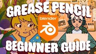 EVERYTHING You Need to Animate with Blender Grease Pencil (Beginner Guide)